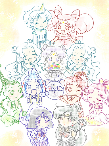 bishoujo_senshi_sailor_moon, cerecere, chibi, chibi_chibi, chibi_usa, closed_eyes, diana, diana_(sailor_moon)