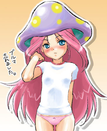 1girl, aqua_eyes, arm_behind_back, blue_eyes, blush, breasts, breath_of_fire, breath_of_fire_ii