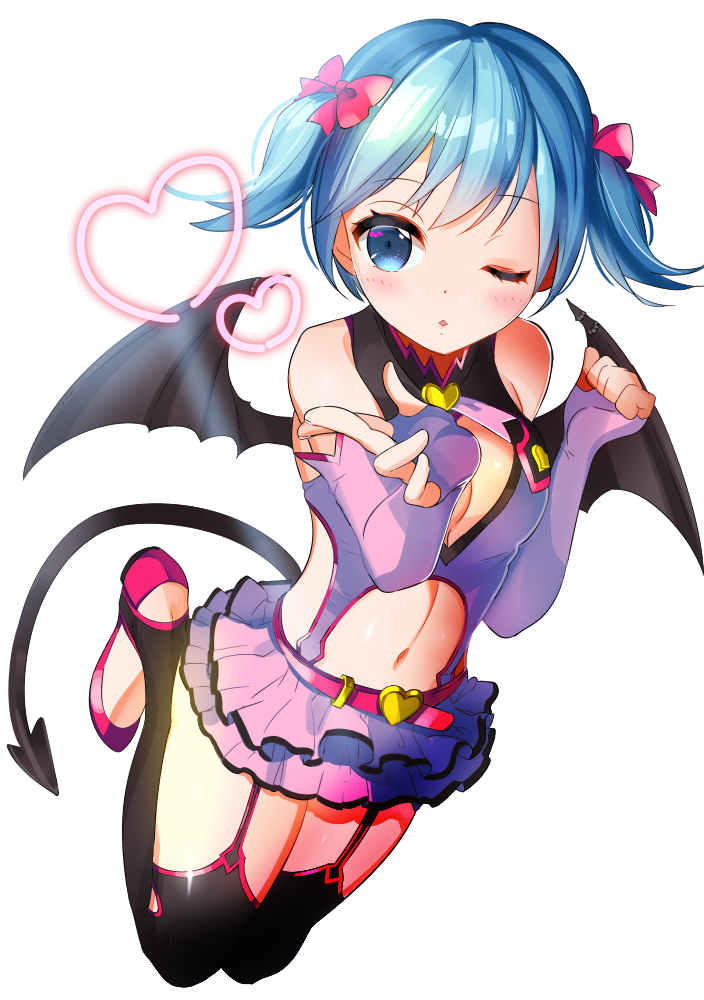 1girl, 6_(roku), aqua_eyes, aqua_hair, belt, black_legwear, blush, bow