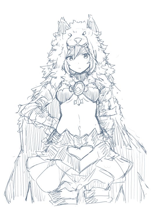 1girl, armor, bandeau, bangs, berserker_(granblue_fantasy), boots, breasts, brooch
