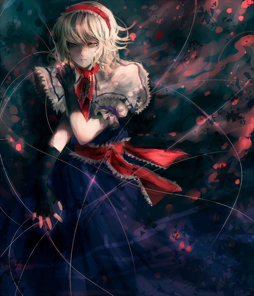 bad_id, blonde_hair, fingerless_gloves, gloves, grey_eyes, hairband, minase_(mmakina), minase_(pixiv)