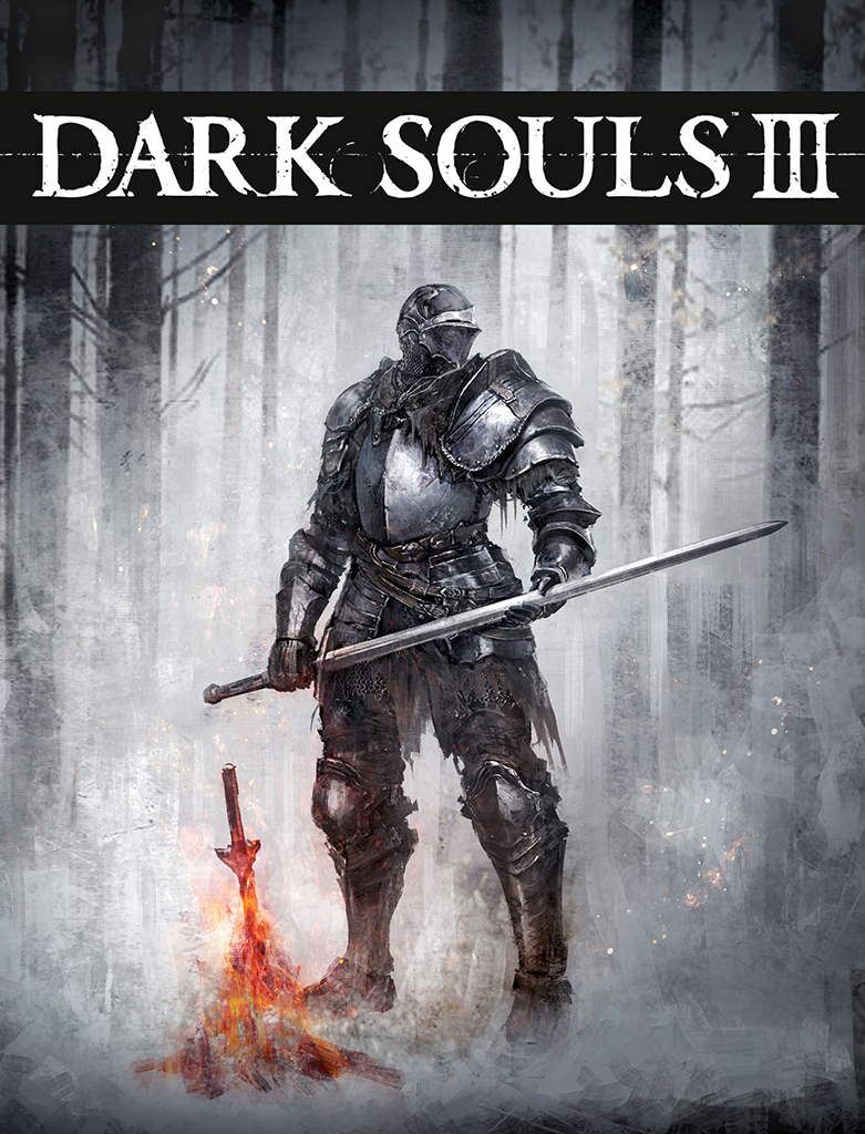 ant_(fenixant), armor, ashen_one_(dark_souls_3), bonfire, chainmail, commentary_request, copyright_name, dark_souls_iii