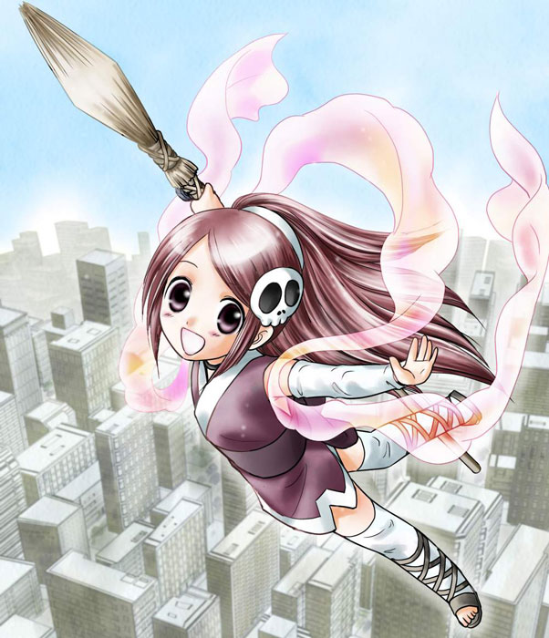 elsea_de_lute_irma, elsee_de_ruth_ima, kami_nomi_zo_shiru_sekai, kaoruko_maya, maya_kaoruko, ponytail, skull