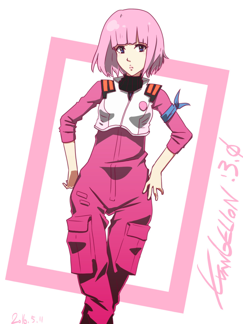 1girl, copyright_request, evangelion:_3.0_you_can_(not)_redo, highres, kitakami_midori, konbari_tariumu, looking_at_viewer, neon_genesis_evangelion