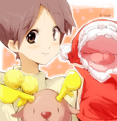 hand_puppets, hirasawa_ui, k-on!, lowres, puppet, solo, tanupo