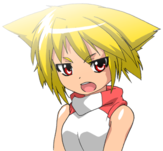 1girl, animal_ears, anime_coloring, bangs, bare_shoulders, blonde_hair, looking_at_viewer, open_mouth