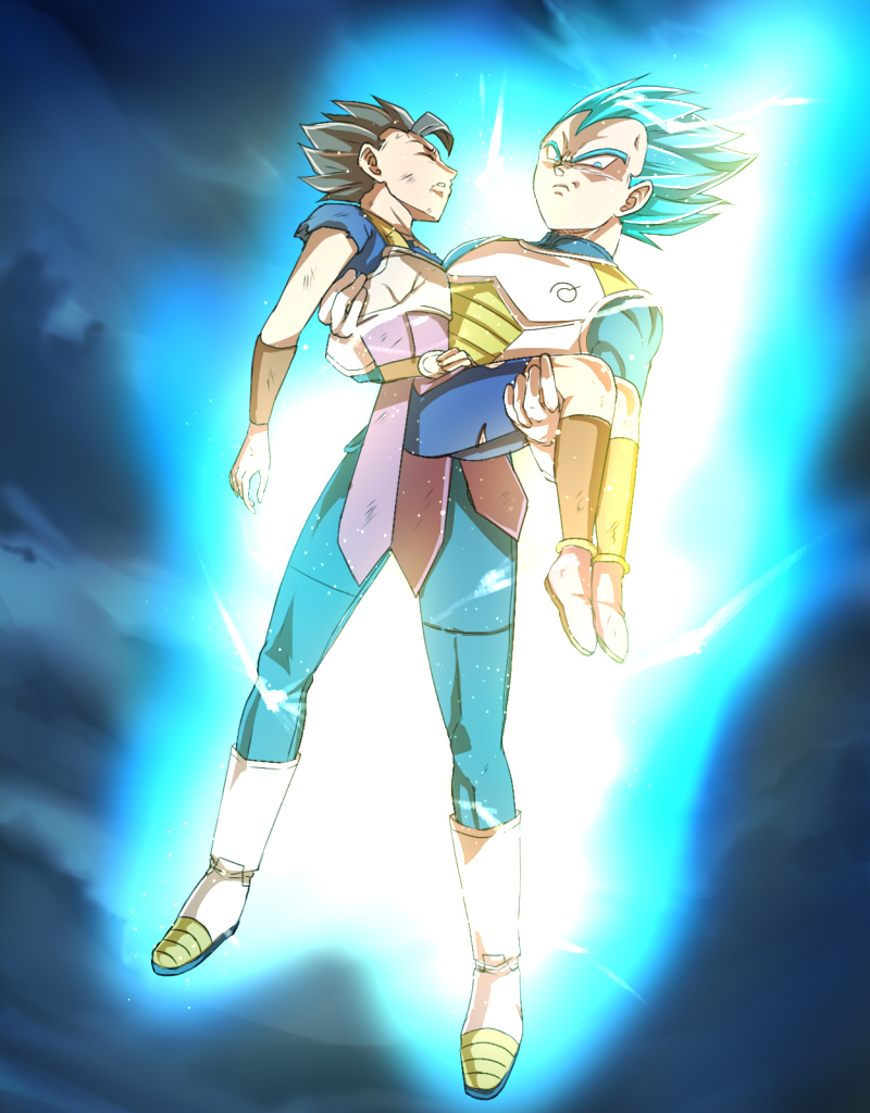 2boys, armor, aura, black_hair, blue_eyes, blue_hair, boots, bruise