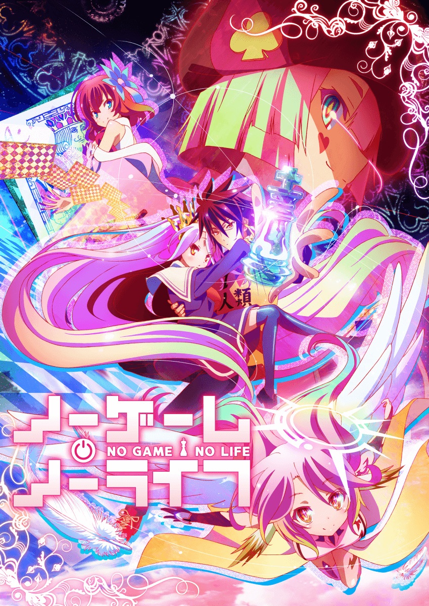 2boys, 3girls, androgynous, angel_wings, bags_under_eyes, bare_shoulders, blue_eyes, blue_hair