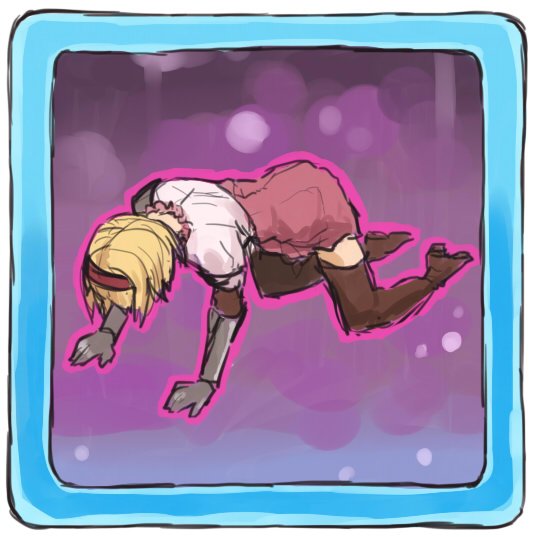 1girl, all_fours, brown_legwear, djeeta_(granblue_fantasy), dress, fighter_(granblue_fantasy), gauntlets, granblue_fantasy, hairband, pink_dress, sherad, short_hair, simple_background, solo, thigh-highs, white_background, zettai_ryouiki