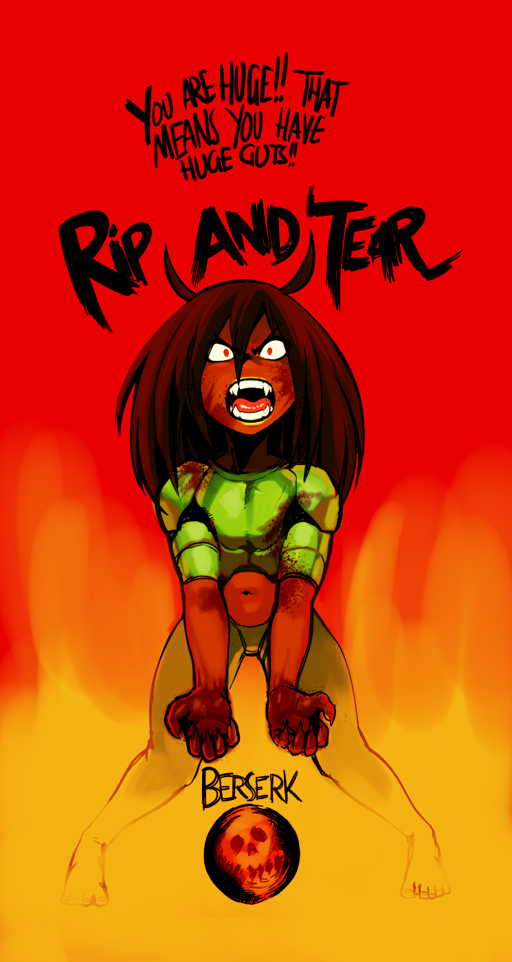 1girl, aniece_(nitrotitan), armor, barefoot, blood, blood_on_face, bloody_hands, brown_hair
