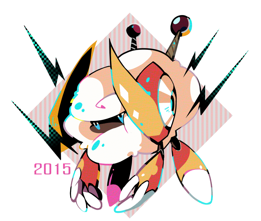 2015, android, green_eyes, horns, robot, rockman, rockman_(classic), sheepman
