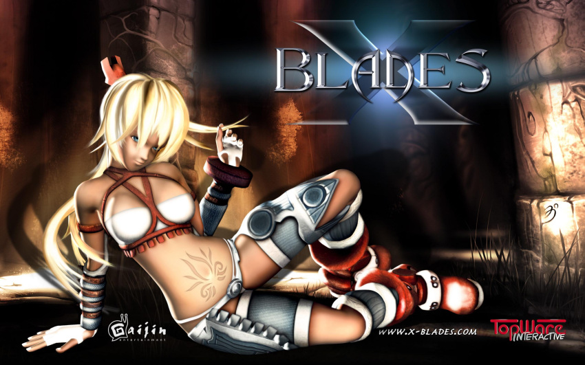 ayumi_(x-blades), bikini, swimsuit, tagme, x-blades