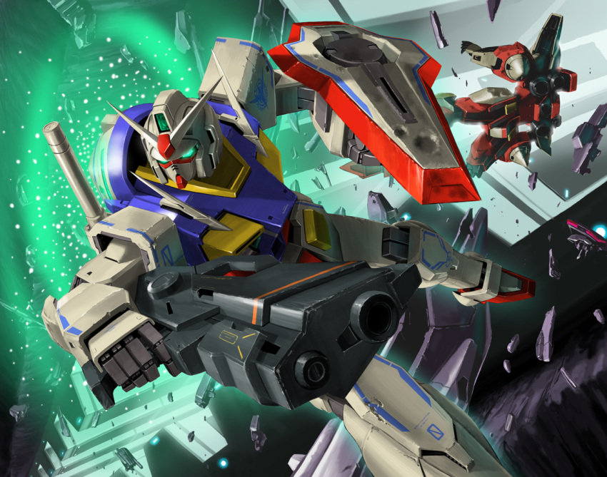 0_gundam, aquakurow, gundam, gundam_00, mecha, reborns_gundam