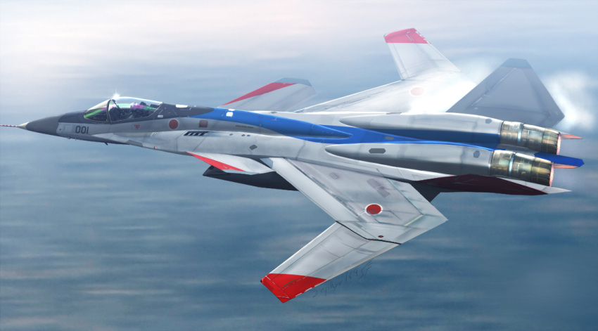 ace_combat, ace_combat_04, aircraft, airplane, artist_name, fighter_jet, flying, japan_air_self-defense_force