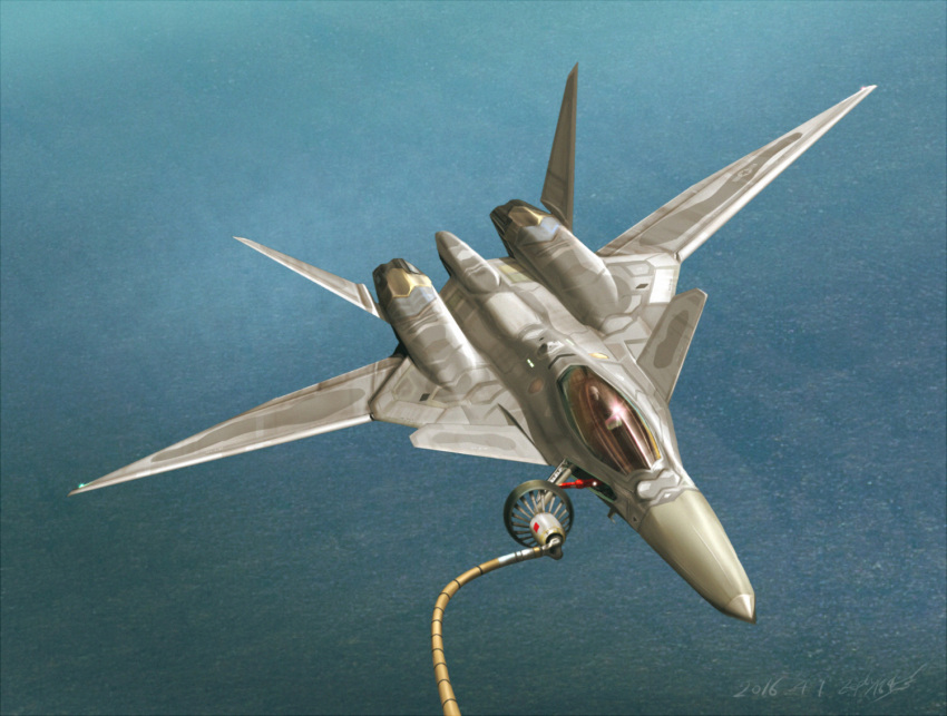 ace_combat, ace_combat_2, aircraft, airplane, artist_name, dated, fighter_jet, flying, jet, military, military_vehicle, signature, tagme, vehicle, water, xfa-27, zephyr164