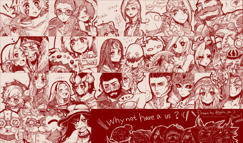 !, >:(, >:o, /\/\/\, 6+boys, 6+girls, :o, alistar_(league_of_legends)