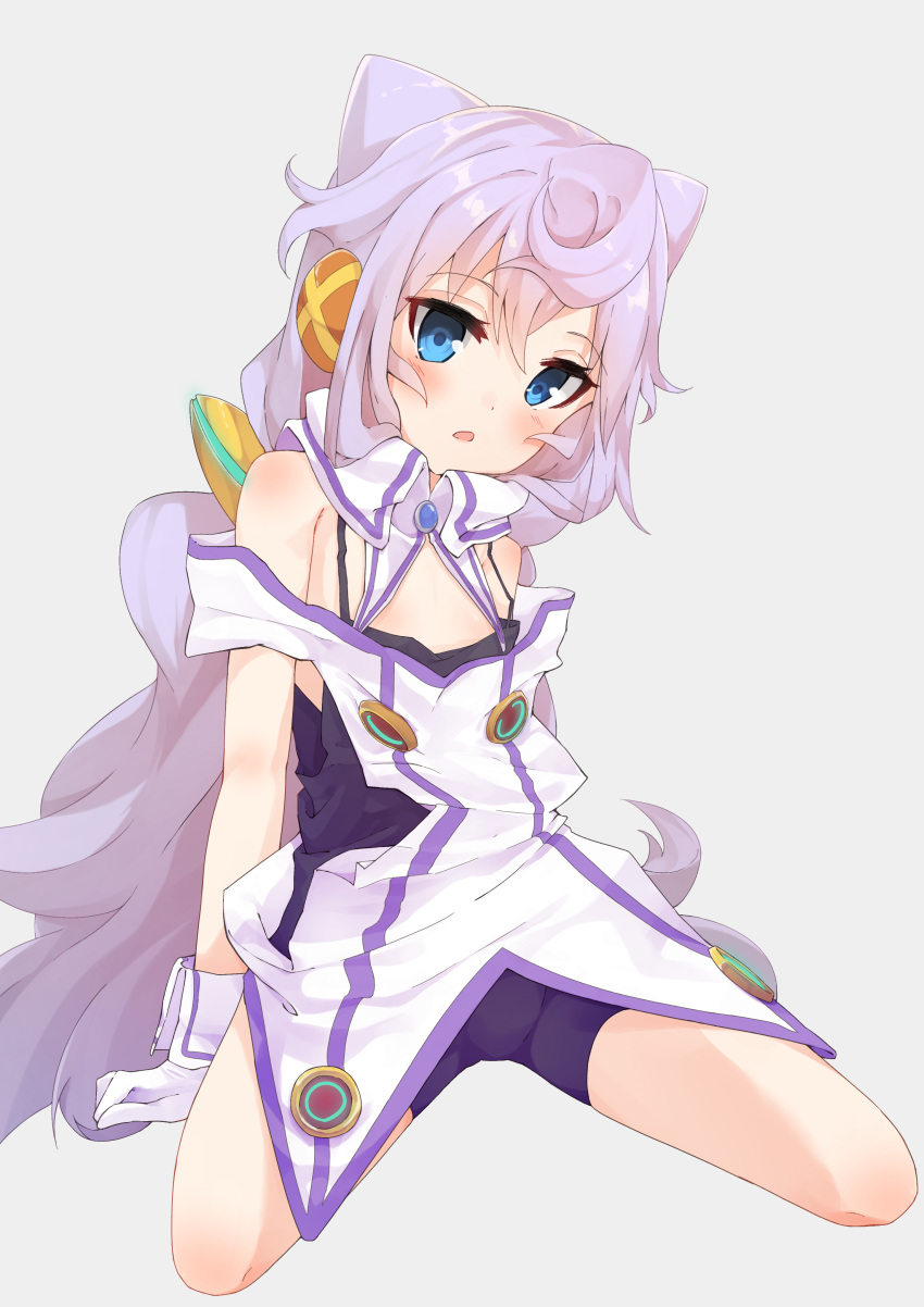 1boy, absurdres, blue_eyes, blue_hair, blush, gloves, hacka_doll, hacka_doll_3