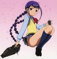 amaenaideyo, purple_hair, school_uniform, sugai_hinata, tagme