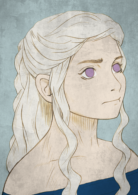 1girl, cute, czechonski, daenerys, dragon, dragons, game_of_thrones, imaginatoria