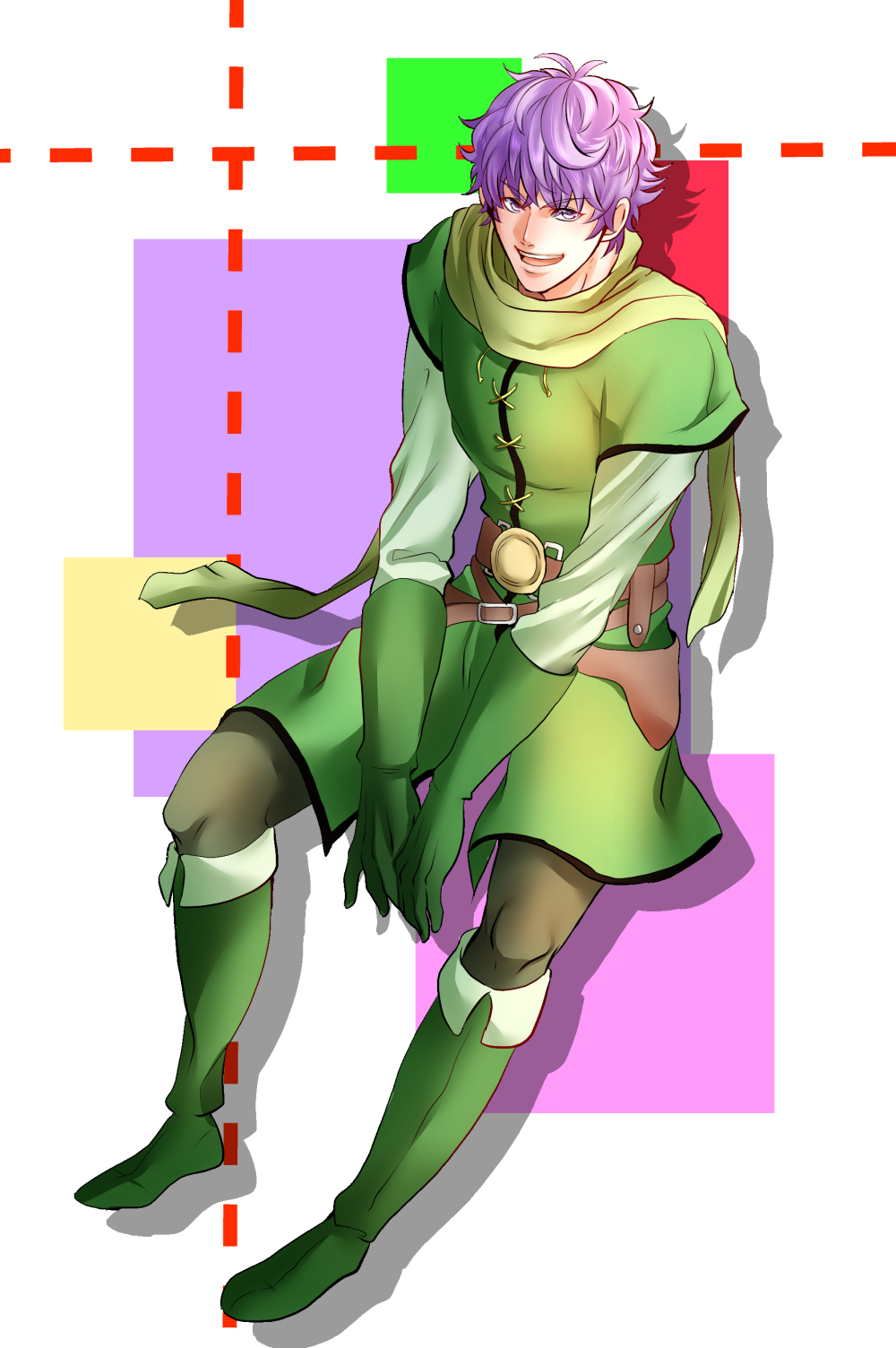 1boy, boots, dragon_quest, dragon_quest_heroes, dragon_quest_heroes_ii, gloves, highres, open_mouth
