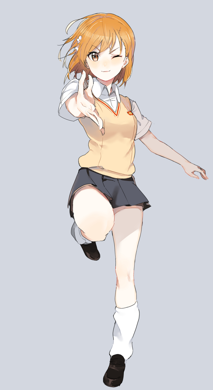 1girl, brown_eyes, brown_hair, full_body, hair_ornament, hairpin, highres, long_hair