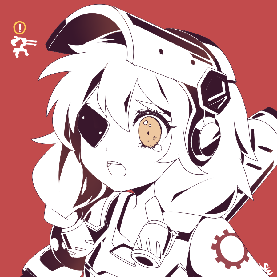 1girl, adapted_costume, atobesakunolove, braid, eyepatch, female, genderswap, genderswap_(mtf)