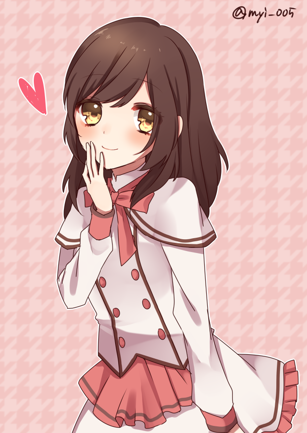 ayazuki_mei, brown_eyes, brown_hair, meiji_tokyo_renka, moyui_(myi_005)