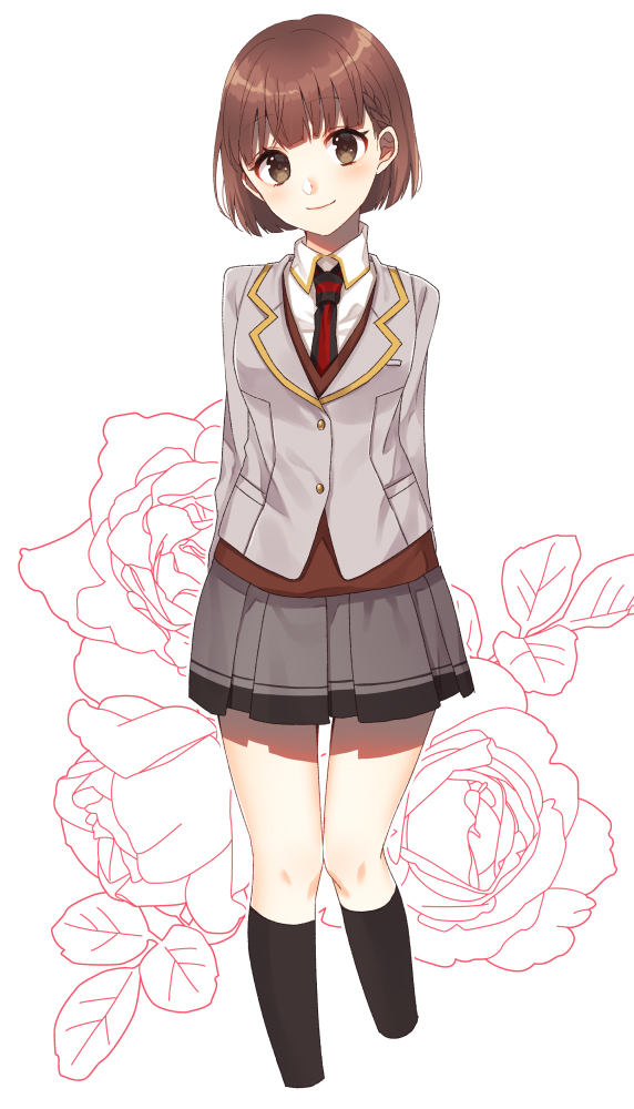 brown_eyes, brown_hair, fujieda_neri, moyui_(myi_005), zettai_kaikyuu_gakuen