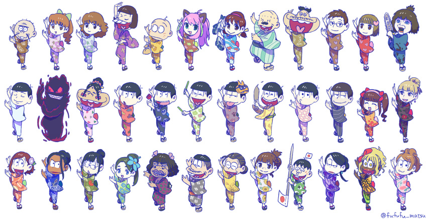 >_<, 6+boys, 6+girls, :3, :d, :p, \m/, ^_^