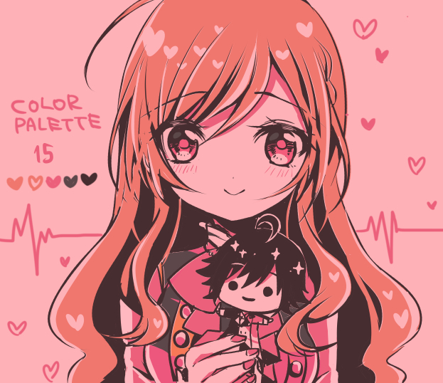 brown_hair, glass_heart_princess, himeno_kyouko, shiroe_rie, violet_eyes