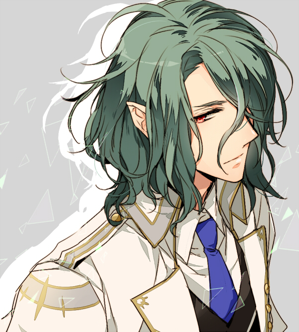 green_hair, hades_aidoneus, icylove, kamigami_no_asobi, red_eyes