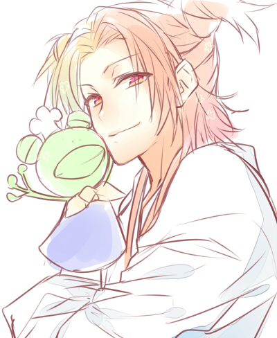 clock_zero, icylove, pink_eyes, pink_hair, rain_(clock_zero)