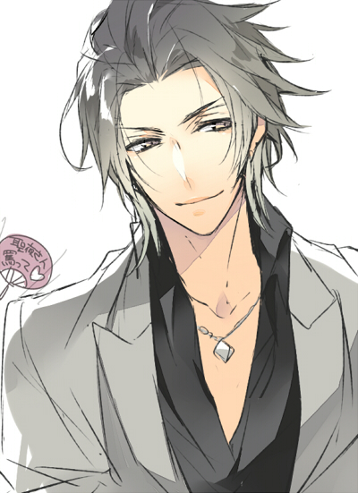 black_eyes, black_hair, double_score, icylove, seiya_(double_score)