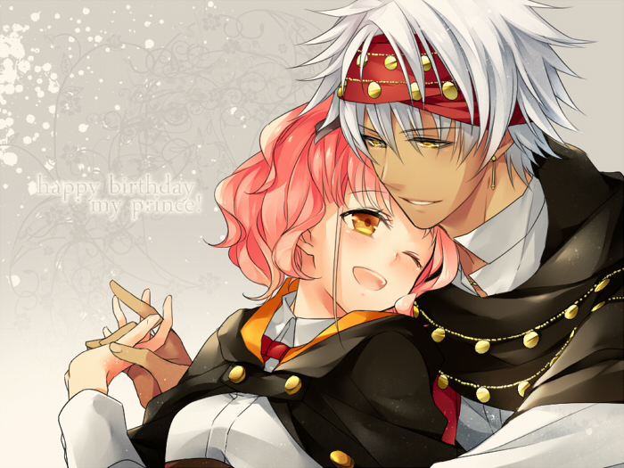 bilal_asad_ithnan_faranbald, icylove, lulu_(wand_of_fortune), wand_of_fortune, white_hair, yellow_eyes