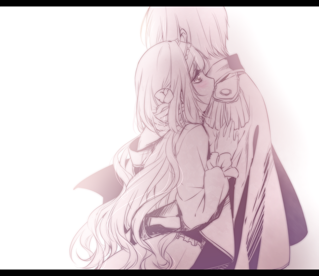 akechi_kenichirou, blonde_hair, blue_eyes, eikoku_tantei_mysteria, emily_(eikoku_tantei_mysteria), yuuna_minato