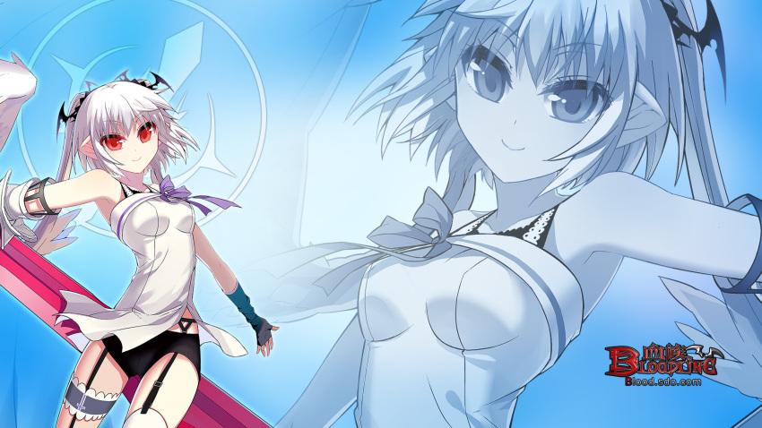 bloodline, highres, lilo_(bloodline), long_hair, silver_hair, vampire