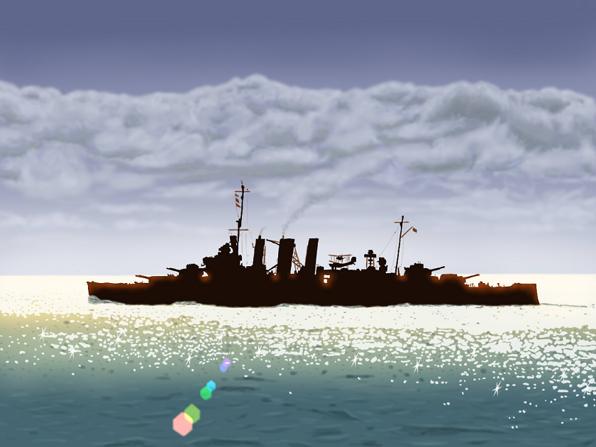 aircraft, airplane, backlighting, blue_sky, clouds, cloudy_sky, cruiser, exhaust