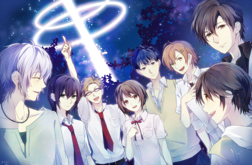 asanami_kou, asanami_shou, kaga_haru, kinose_kazuki, natsuzora_no_monologue, ogawa_aoi, onoco, sawanoi_sousuke