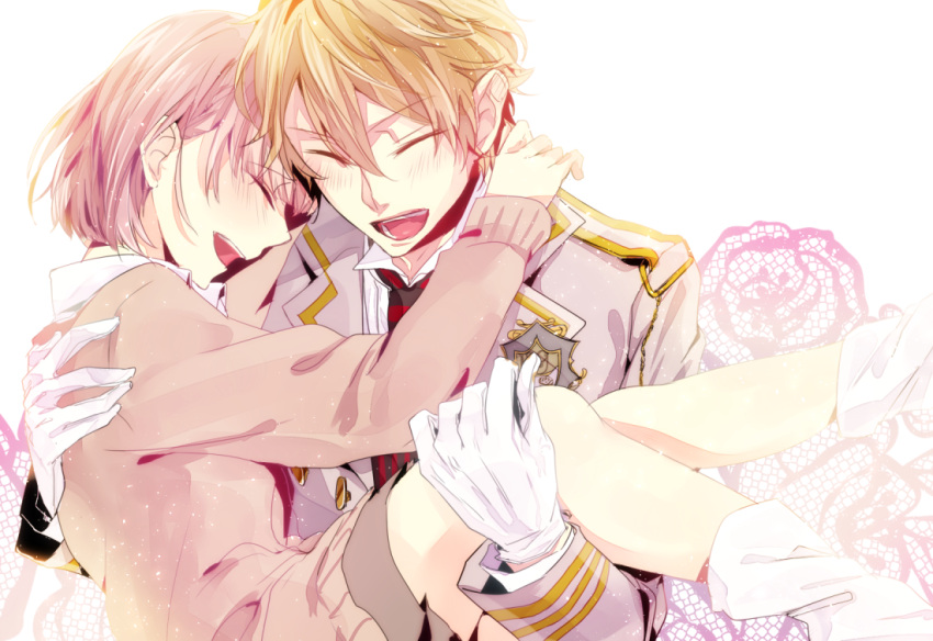 brown_eyes, brown_hair, fujieda_neri, onoco, takamine_riku, zettai_kaikyuu_gakuen