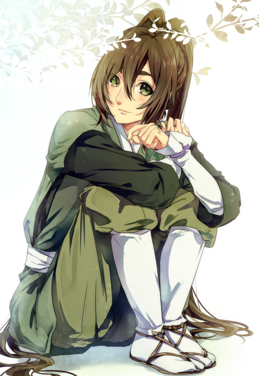 black_hair, green_eyes, ken_ga_kimi, onoco, suzukake_(ken_ga_kimi)