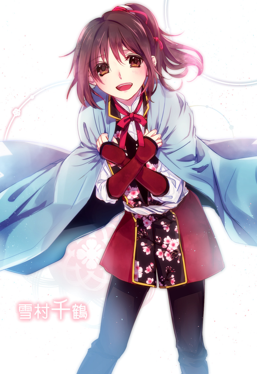 brown_eyes, brown_hair, hakuouki_shinsengumi_kitan, onoco, yukimura_chizuru
