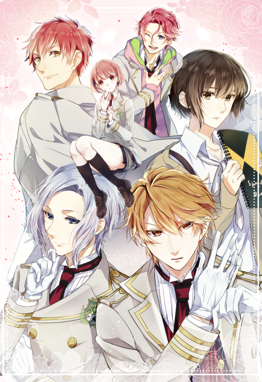 fujieda_neri, igarashi_haru, kaji_ichiha, nanase_touya, onoco, saginomiya_rei, takamine_riku, zettai_kaikyuu_gakuen