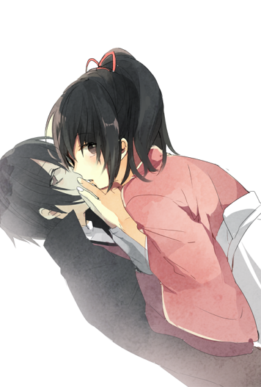 brown_eyes, brown_hair, hakuouki_shinsengumi_kitan, nagumo_kaoru, prin_dog, yukimura_chizuru