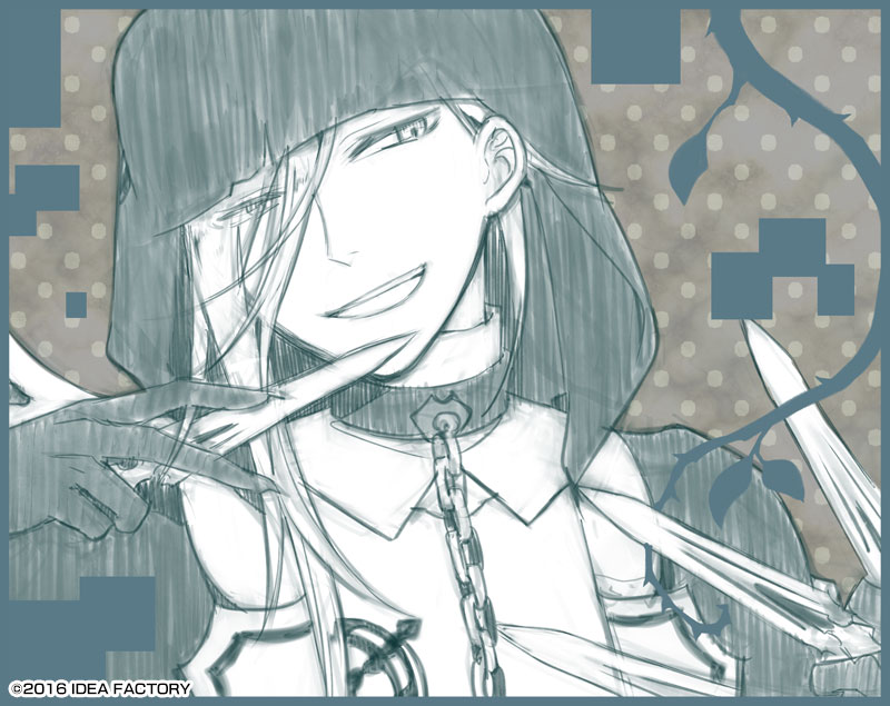 demento_(period_cube), kuroyuki, period_cube, redhead, yellow_eyes