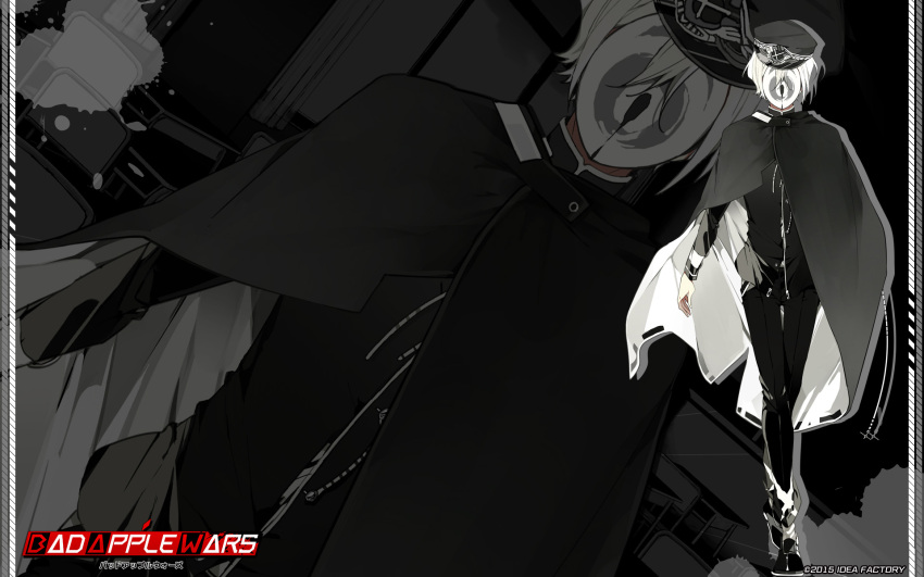 bad_apple_wars, grey_eyes, shiraga_no_judgement, suou, white_hair