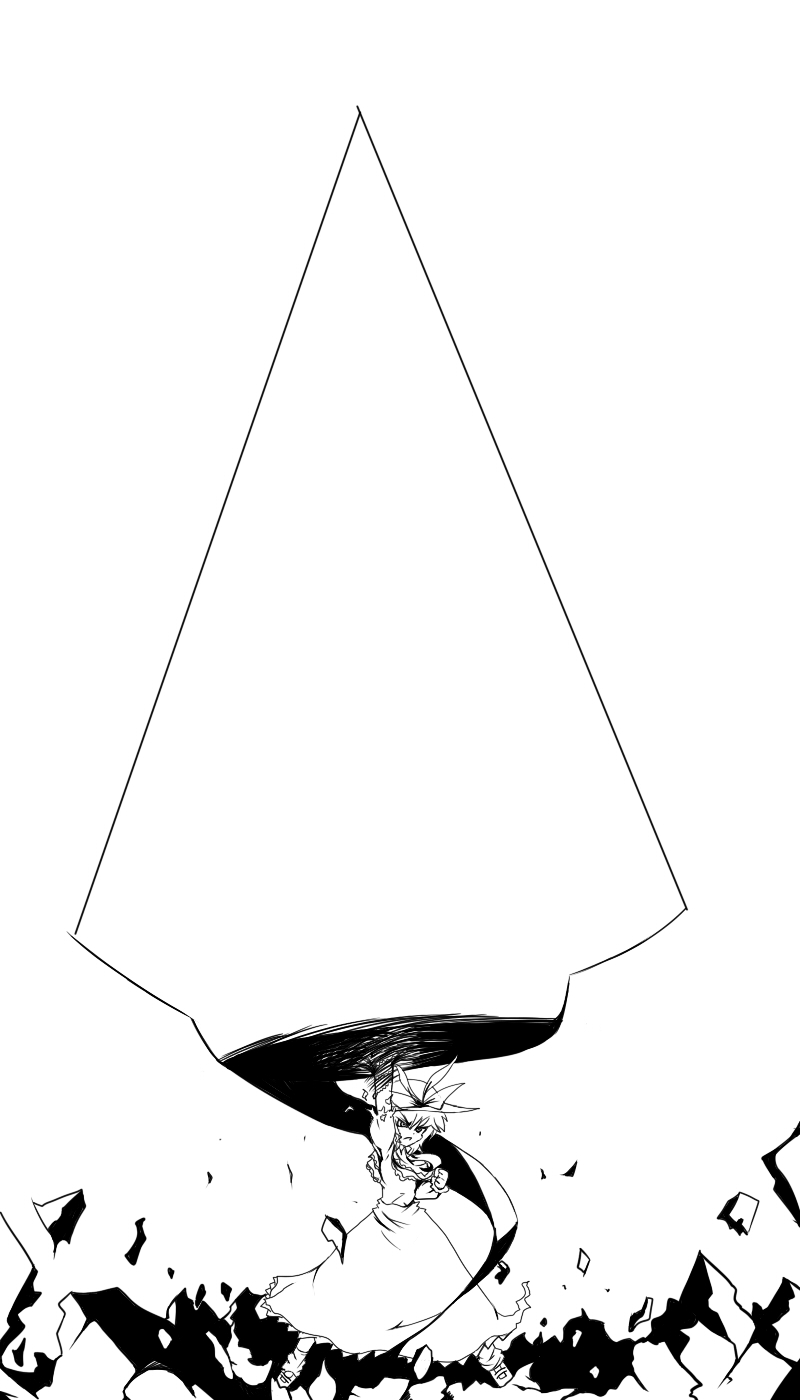 drill, giga_drill_breaker, nagae_iku, touhou