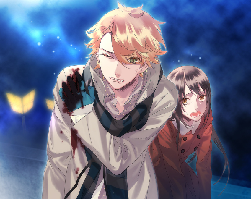 akane_rin, ayakashi_gohan, brown_eyes, brown_hair, ibuki_haginosuke, kazuaki