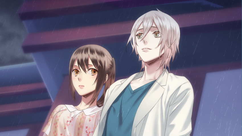 akane_rin, ayakashi_gohan, brown_eyes, brown_hair, kazuaki, kimura_asagi