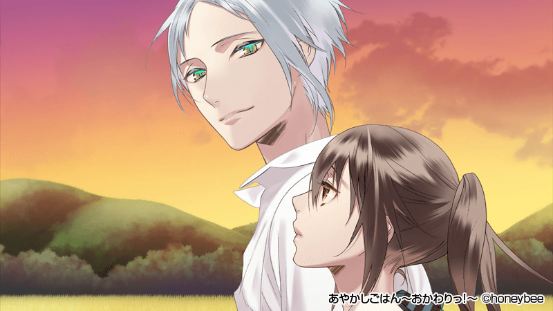 akane_rin, ayakashi_gohan, brown_eyes, brown_hair, kazuaki, komori_gin