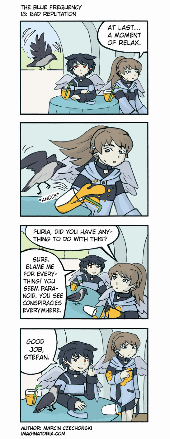 1girl, ami, angel, anime, beck, bible, bird, blue